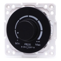 Aigostar - Rahmenloser Dimmer 250V/10A, schwarz