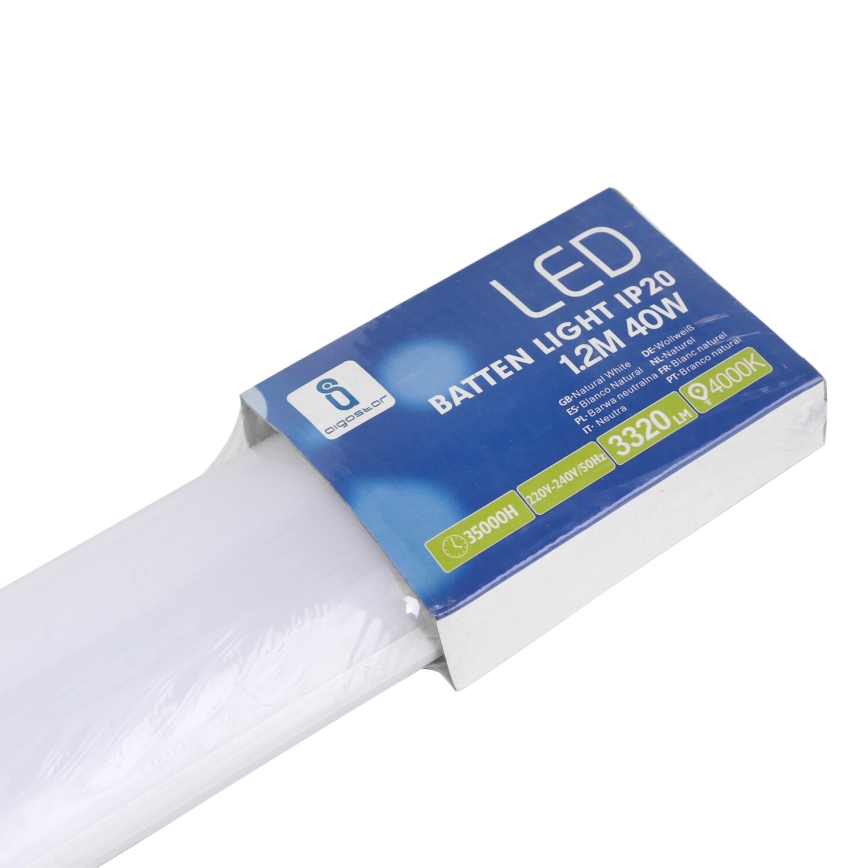 Aigostar - Réglette de cuisine LED/40W/230V 4000K 120 cm blanc