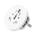 Aigostar - Reiseadapter für EU-Steckdosen, weiß