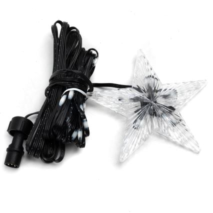 Aigostar - LED RGBICW Smart-Außen-Lichterkette MESH 50×LED 5 m IP44 + Fernbedienung