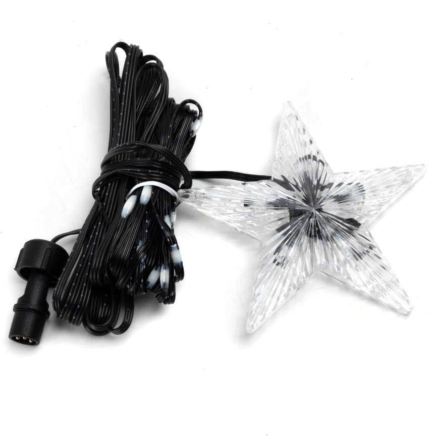 Aigostar - LED RGBICW Smart-Außen-Lichterkette MESH 50×LED 5 m IP44 + Fernbedienung