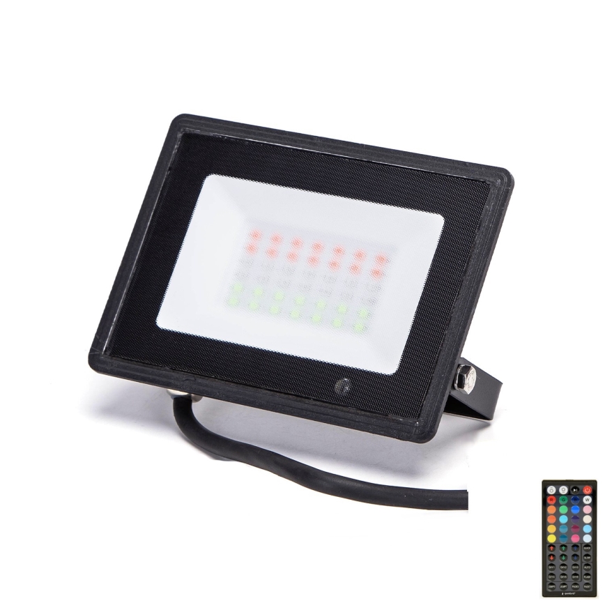 Aigostar - Riflettore LED RGB LED/30W/230V IP65 + telecomando