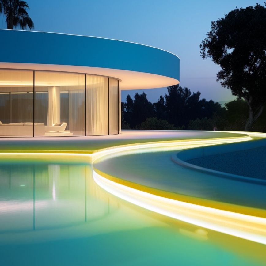 Aigostar - Bande LED solaire dimmable LED/20W/3,2V 20 m 2700K IP65 20000 mAh + télécommande