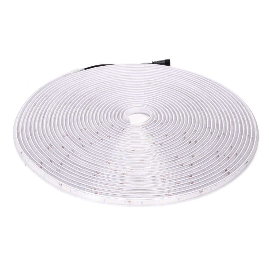 Aigostar - Ruban solaire à intensité variable LED/20W/3,2V 20 m 6500K IP65 + Télécommande