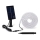 Aigostar - Ruban solaire RGB à intensité variable LED/1,6W/3,2V 5 m IP65 + Télécommande