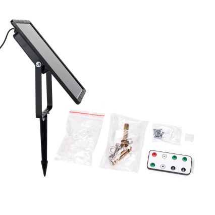 Aigostar - Ruban solaire RGB à intensité variable LED/10W/3,2V 10 m IP65 + Télécommande