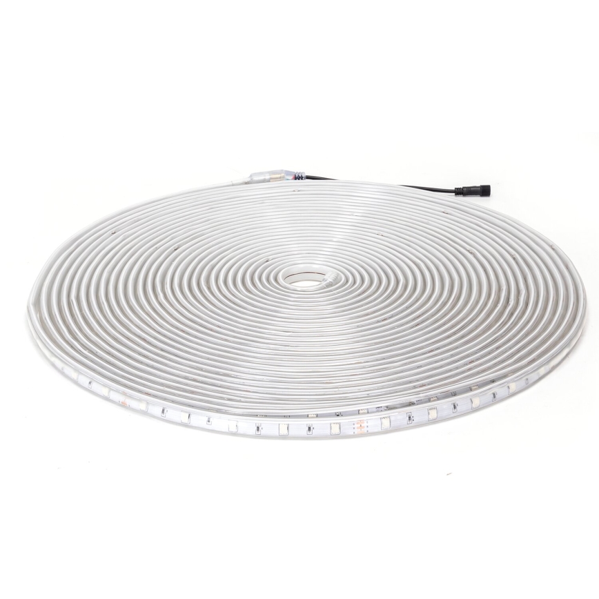 Aigostar - Ruban solaire RGB à intensité variable LED/20W/3,2V 20 m IP65 20000 mAh + Télécommande