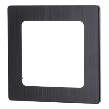 Aigostar - Schlichter Aluminiumrahmen, schwarz
