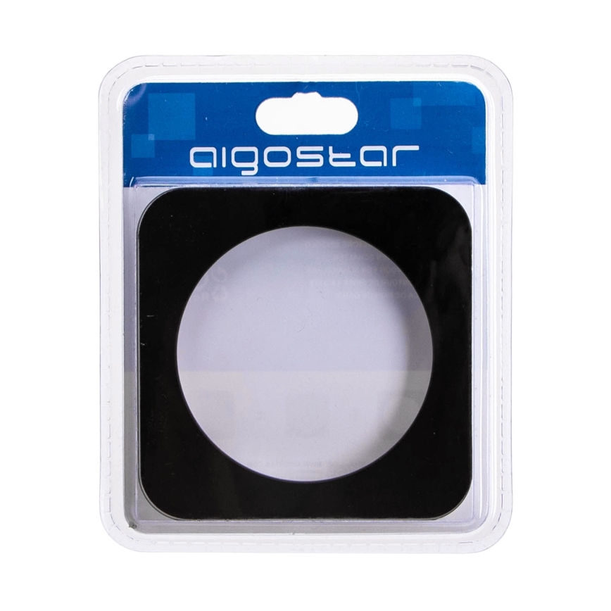 Aigostar - Einfacher Bilderrahmen aus Glas, schwarz