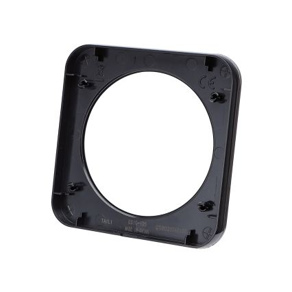 Aigostar - Schlichter Aluminiumrahmen, schwarz