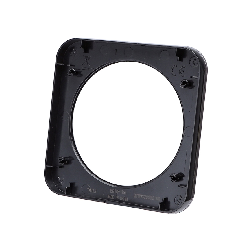 Aigostar - Schlichter Aluminiumrahmen, schwarz