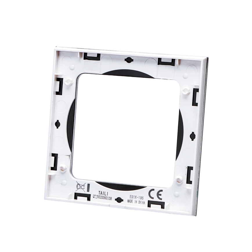 Aigostar - Schlichter Bilderrahmen mit Glas, schwarz