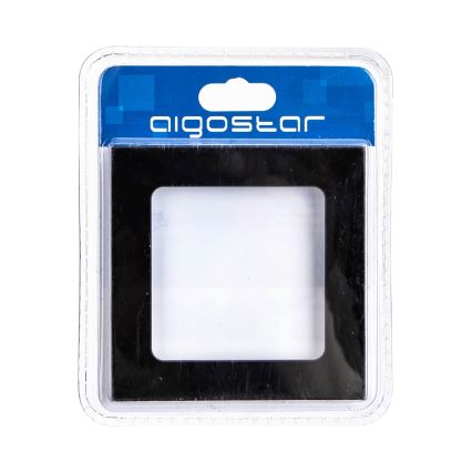 Aigostar - Schlichter Bilderrahmen mit Glas, schwarz