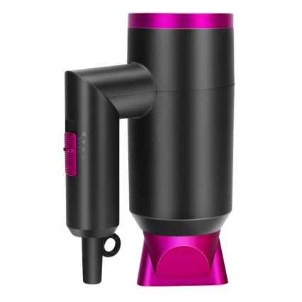 Aigostar - Sèche-cheveux de voyage 1800W/230V violet/noir