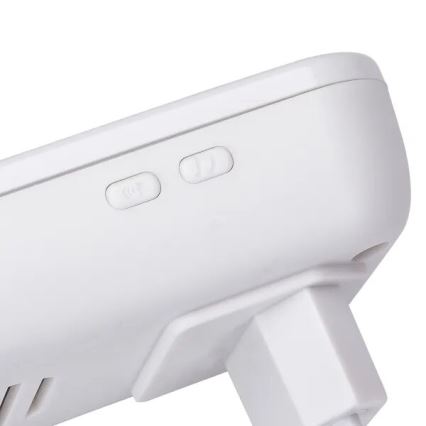 Aigostar - SET 2x Campanello Wireless con presa 230V IP44 bianco/nero