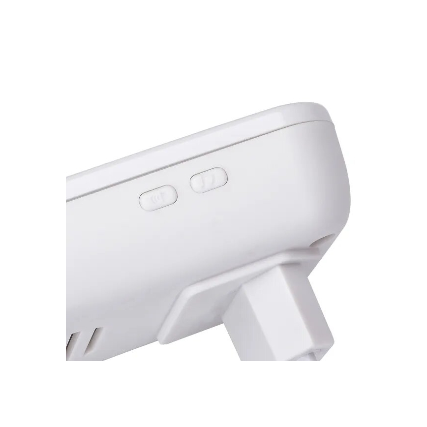 Aigostar - SET 2x Campanello Wireless con presa 230V IP44 bianco/nero