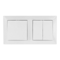 Aigostar - SET 2x Interruttore con cornice