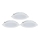 Aigostar - SET 3x Dimmbare LED-Einbauleuchte MESH LED/15W/230V 2700K-6500K d 17cm