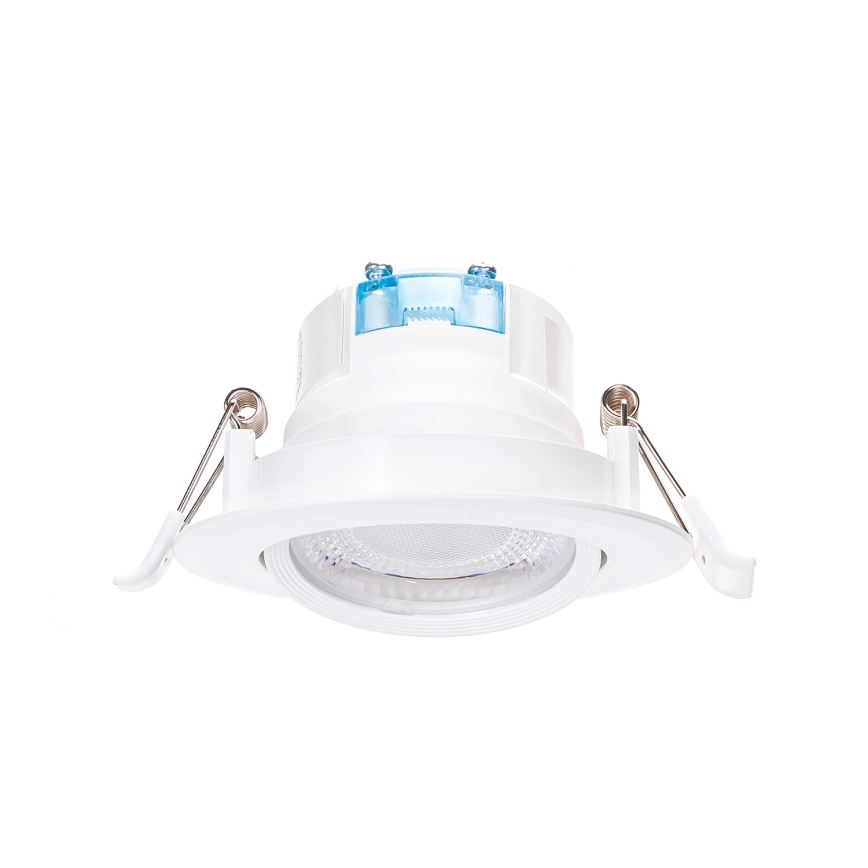 Aigostar - SET 3x faretti da incasso LED/5W/230V 6500K Ø 8,5 cm Bianco