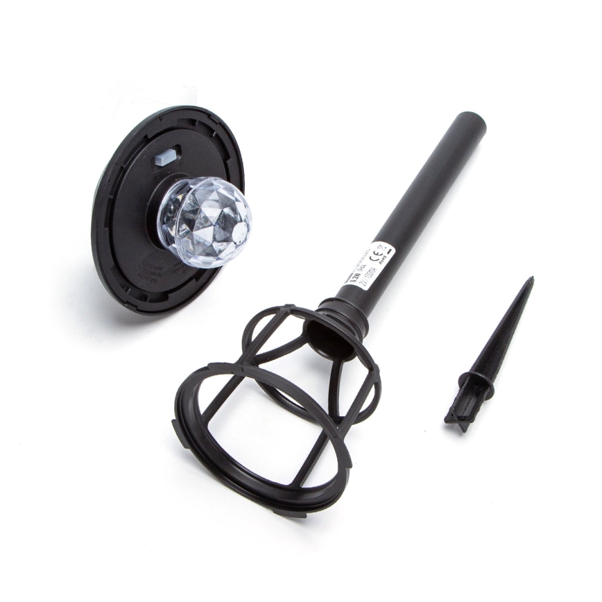 Aigostar - SET 4x Lampada solare LED RGB LED/0,2W/2V 40 mAh IP44