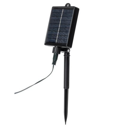 Aigostar - Solar-LED-Lichterkette 20 LEDs / 8 Funktionen 11,5 m IP65 mehrfarbig