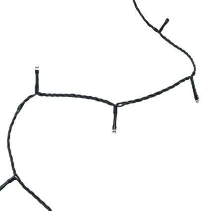 Aigostar - Solar-LED-Weihnachts-Lichterkette, 300 LEDs / 8 Funktionen, 32 m, IP65, mehrfarbig, 1200 mAh