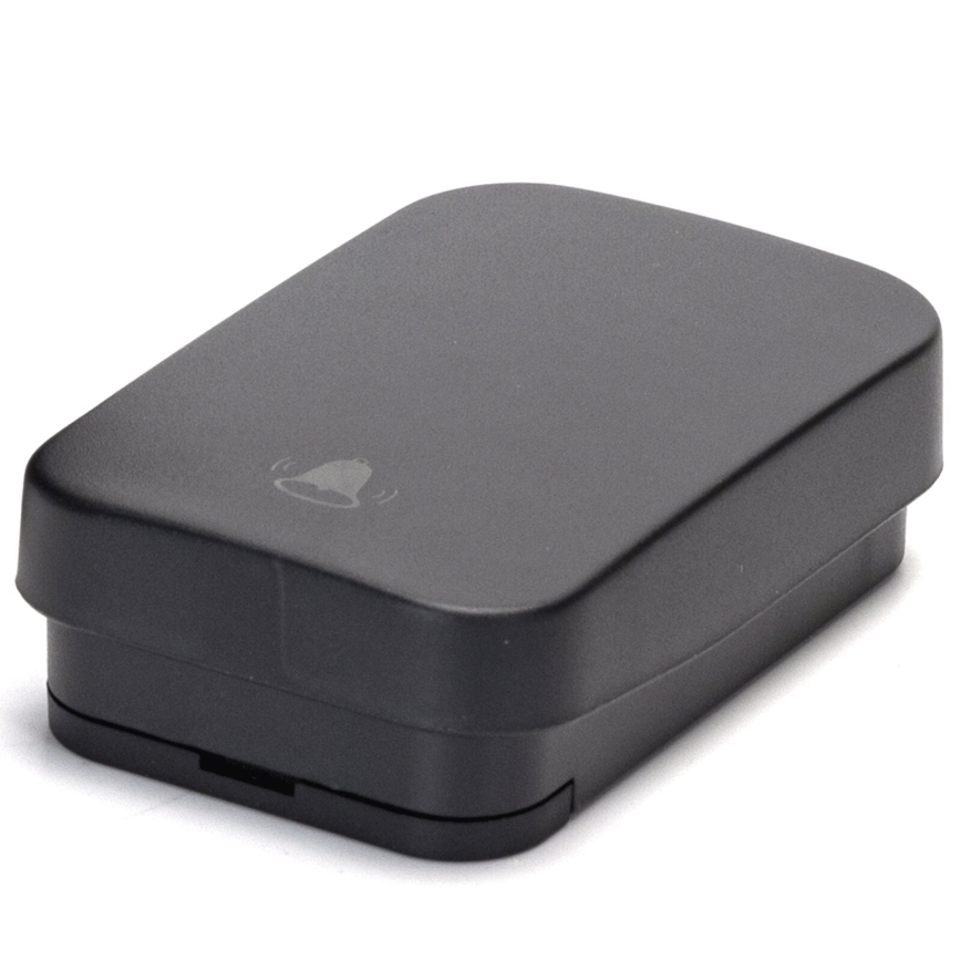 Aigostar - Sonnette sans fil à brancher 1Z 230V IPX4 noir