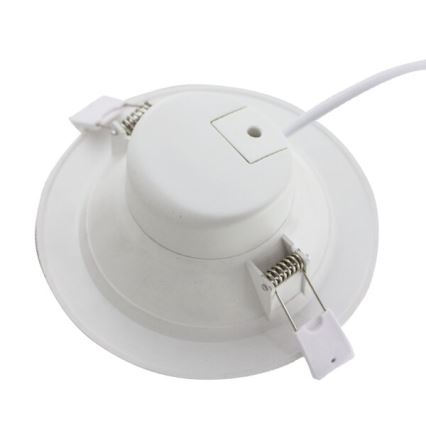 Aigostar - Spot encastrable de salle de bain LED/15W/230V 6000K IP44 d. 14,5 cm blanc