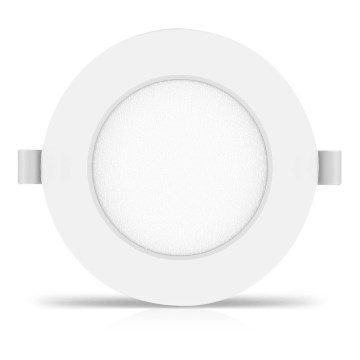 Aigostar - Spot encastrable LED/4W/230V 4000K d. 9,8 cm blanc