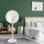 Aigostar - Standventilator 45W/230V 110 cm weiß