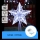 Aigostar - Stella natalizia a LED 10xLED/3xAA, bianco freddo
