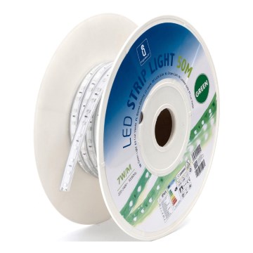 Aigostar - Striscia LED 50 m, 350 W, 230 V, verde, IP65