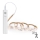 Aigostar - Striscia LED dimmerabile con sensore 1m LED/2W/4xAAA 3000K IP65
