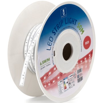 Aigostar - Striscia LED LED/325W/230V 50m rosso IP65