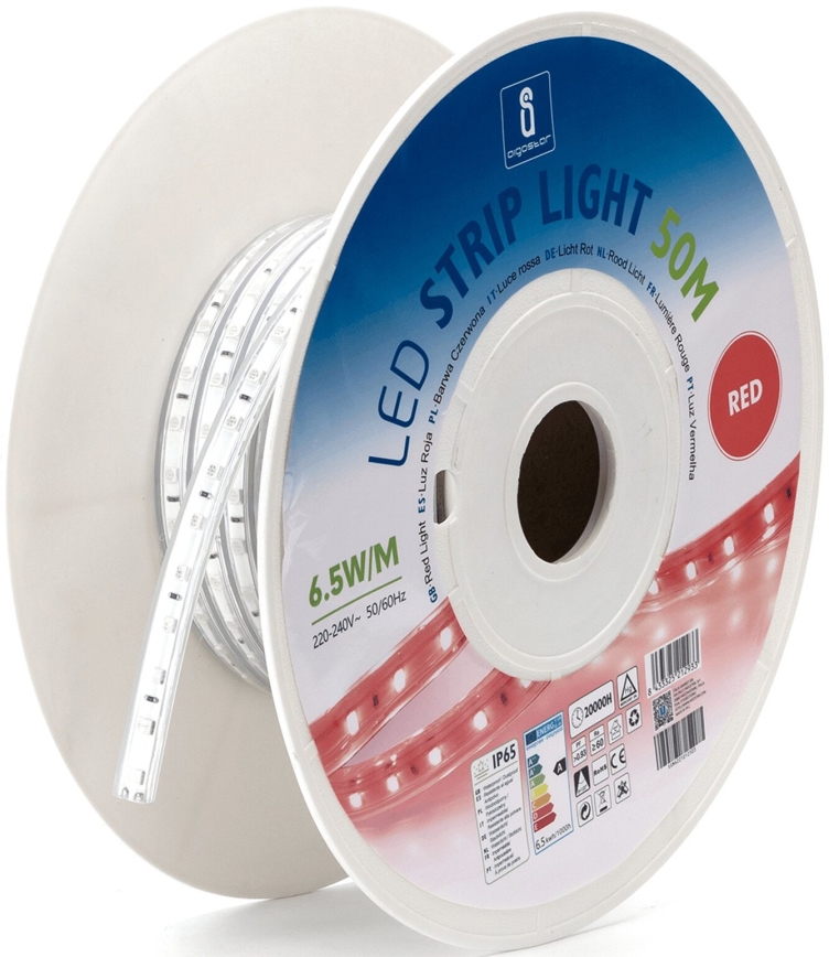 Aigostar - Striscia LED LED/325W/230V 50m rosso IP65