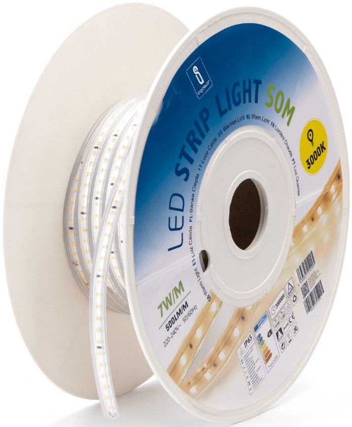 Aigostar - Striscia LED LED/350W/230V 50m 3000K IP65