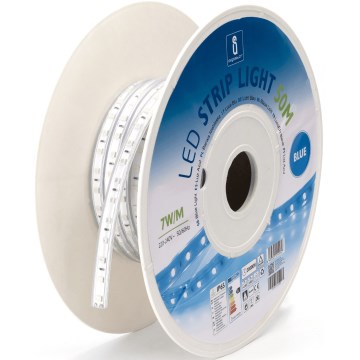 Aigostar - Striscia LED LED/350W/230V 50m blu IP65