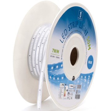 Aigostar - Striscia LED LED/350W/230V 50m blu IP65