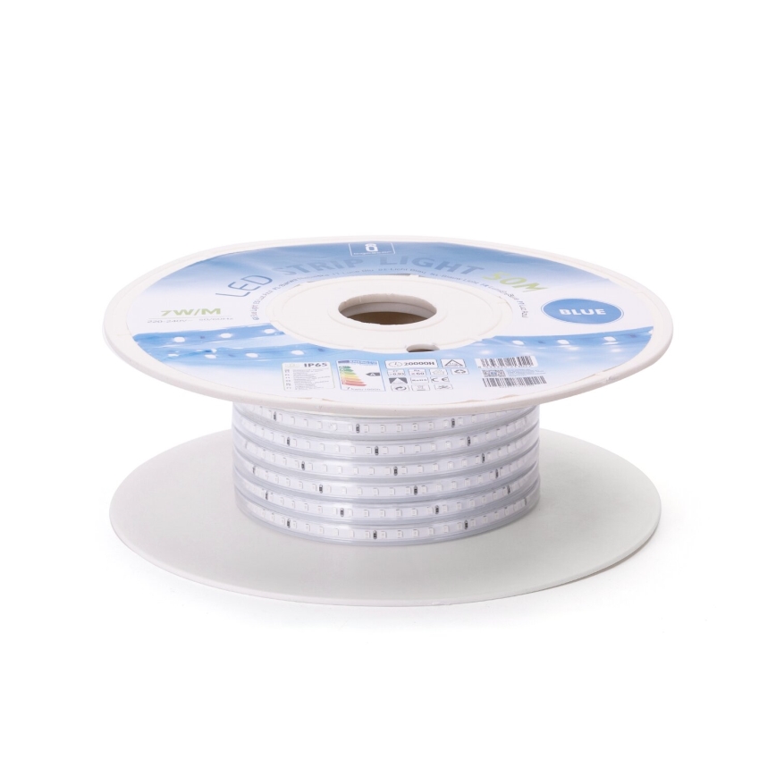 Aigostar - Striscia LED LED/350W/230V 50m blu IP65