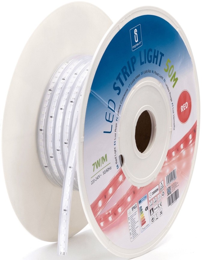 Aigostar - Striscia LED LED/350W/230V 50m rosso IP65