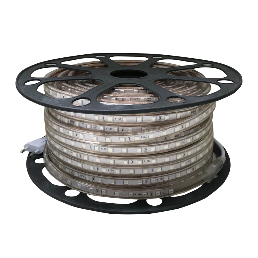 Aigostar - Striscia LED per esterni 50 m LED/300 W/230 V blu IP65