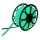 Aigostar - Striscia LED per esterni 50m LED/350W/230V verde IP65