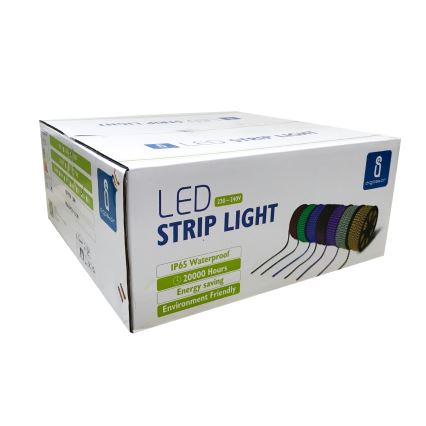 Aigostar - Striscia LED per esterni 50m LED/350W/230V verde IP65