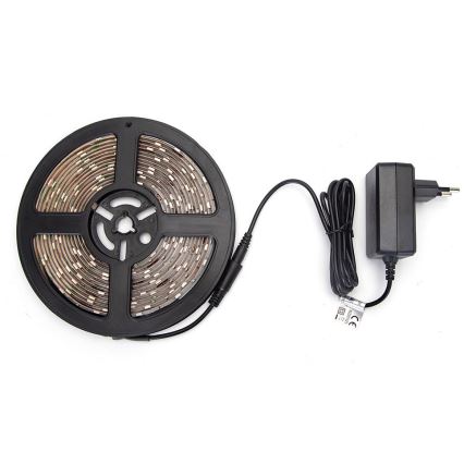 Aigostar - Striscia LED RGB Dimmerabile 5m LED/24W/12/230V IP65 + tc