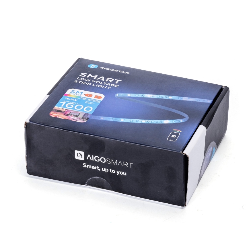Aigostar - Striscia LED RGB dimmerabile 6,5m LED/16,5W/12/230V 3000K Wi-Fi
