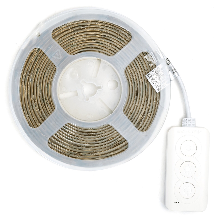 Aigostar - Striscia LED RGBW dimmerabile 5m MESH Smart LED/24W/230V 2700-6500K + telecomando