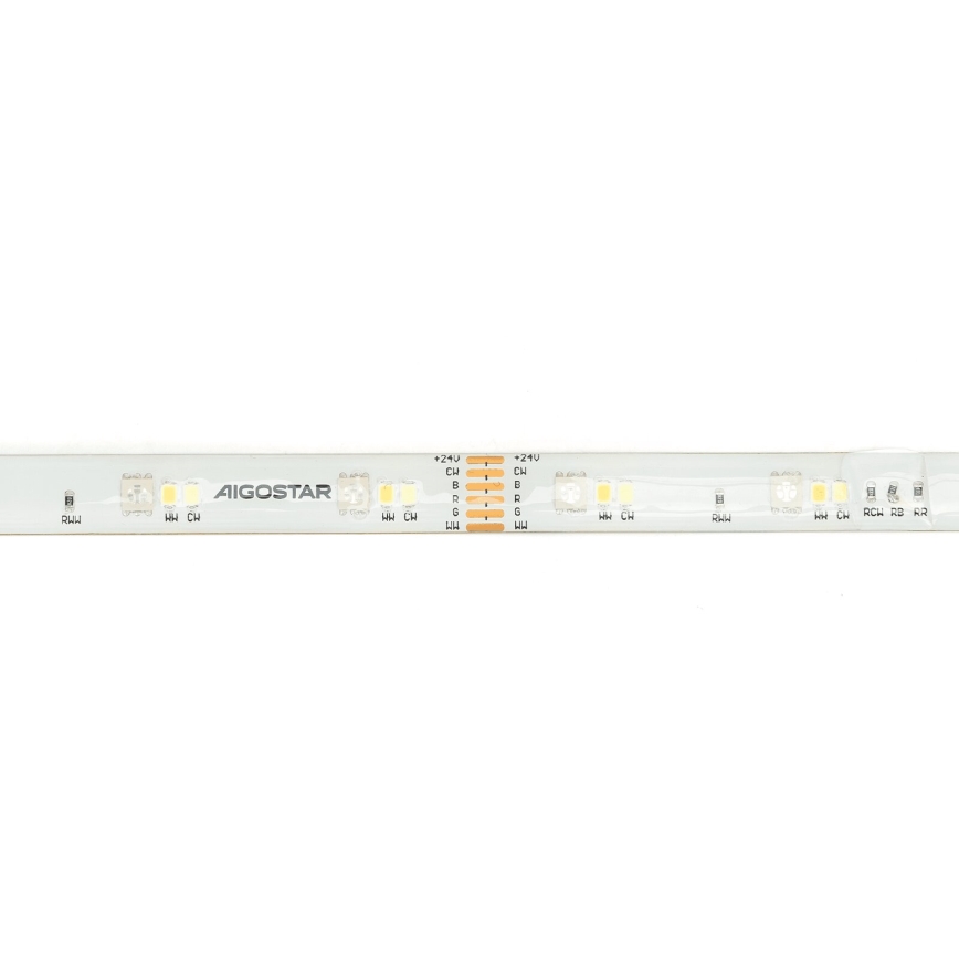 Aigostar - Striscia LED RGBW dimmerabile 5m MESH Smart LED/24W/230V 2700-6500K + telecomando