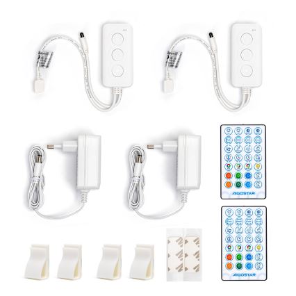 Aigostar - Striscia LED RGBW dimmerabile LED/18W/12V 2x5 m Wi-Fi