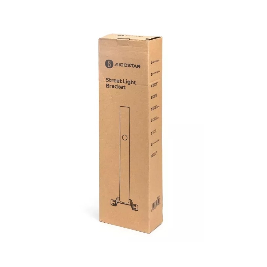 Aigostar - Support pour lampadaire 48,9 cm noir