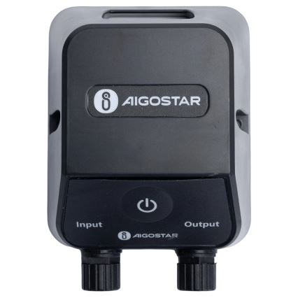 Aigostar - Suspension solaire à intensité variable RGBW MESH LED/35W/3,7V 8000 mAh 2700K-6500K IP65 d. 50 cm